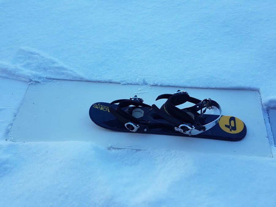 Snowbikes Fuss-Ski Snowboardschuh FSB - gebraucht